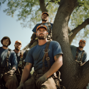 tree service team photo for tree trimming